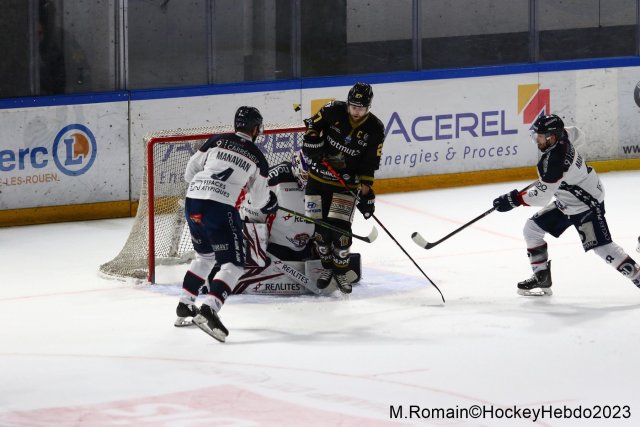 Photo hockey match Rouen - Angers  le 22/03/2023