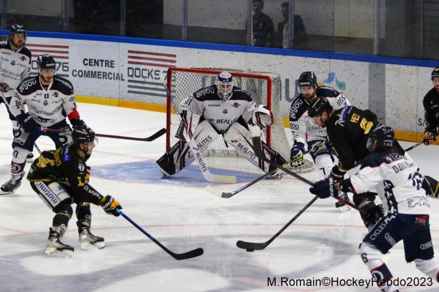 Photo hockey match Rouen - Angers  le 22/03/2023