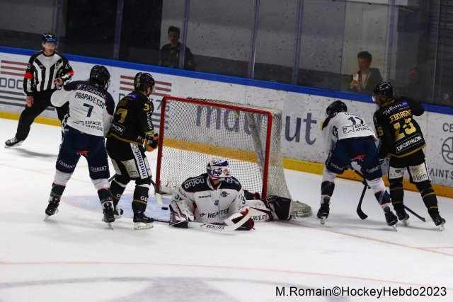Photo hockey match Rouen - Angers  le 22/03/2023