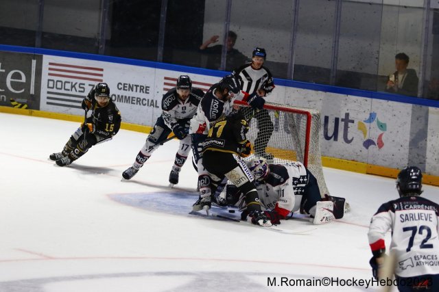 Photo hockey match Rouen - Angers  le 22/03/2023