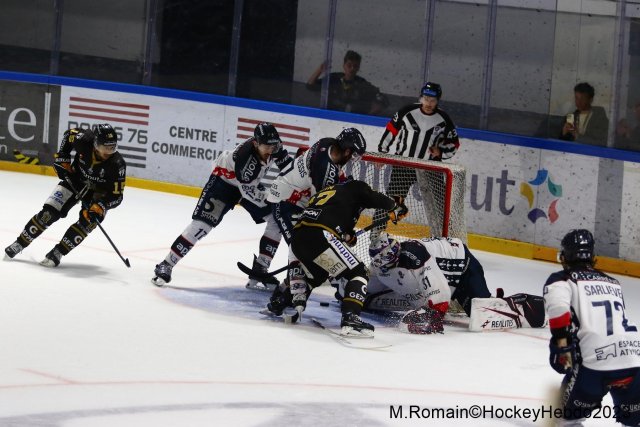Photo hockey match Rouen - Angers  le 22/03/2023