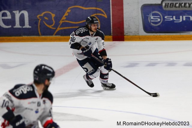 Photo hockey match Rouen - Angers  le 22/03/2023