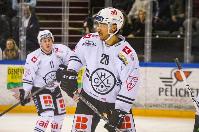 Photo hockey match Genève - Lugano le 24/03/2023