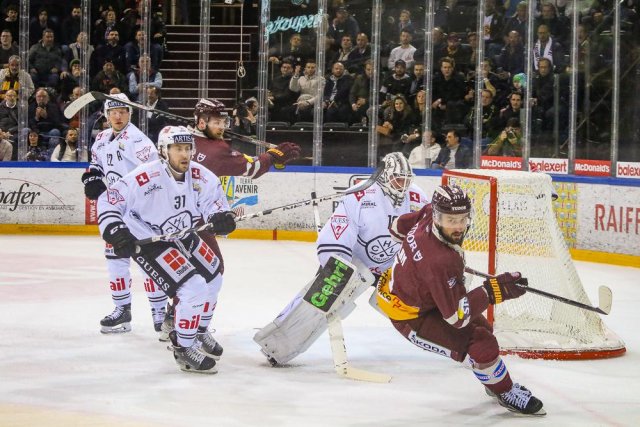 Photo hockey match Genève - Lugano le 24/03/2023
