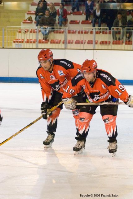 Photo hockey match Angers  - Neuilly/Marne le 22/09/2009
