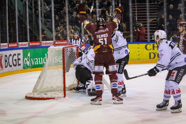 Photo hockey match Genève - Lugano le 24/03/2023