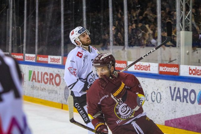 Photo hockey match Genève - Lugano le 24/03/2023