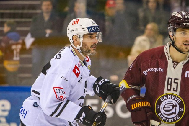 Photo hockey match Genève - Lugano le 24/03/2023