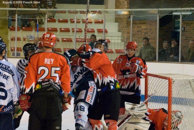 Photo hockey match Angers  - Neuilly/Marne le 22/09/2009