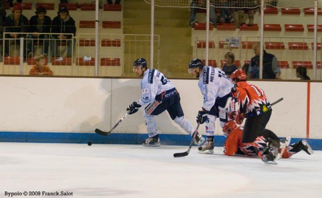 Photo hockey match Angers  - Neuilly/Marne le 22/09/2009