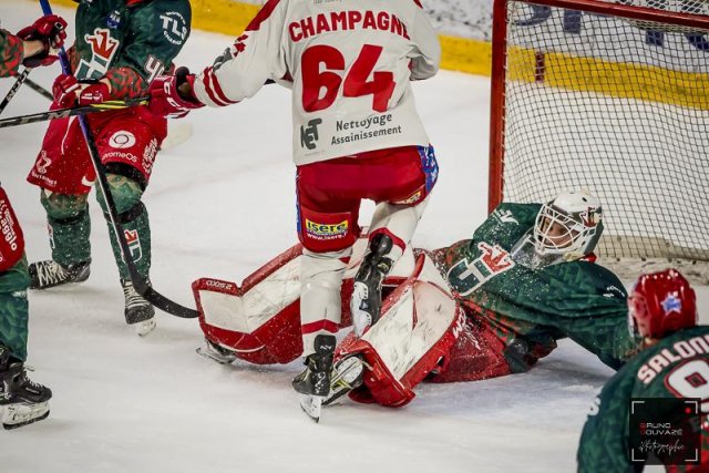 Photo hockey match Cergy-Pontoise - Grenoble  le 25/03/2023