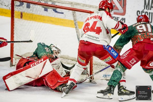 Photo hockey match Cergy-Pontoise - Grenoble  le 25/03/2023