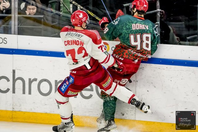 Photo hockey match Cergy-Pontoise - Grenoble  le 25/03/2023