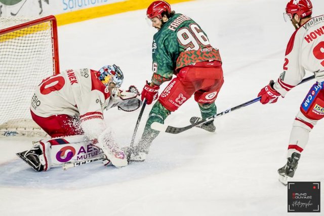 Photo hockey match Cergy-Pontoise - Grenoble  le 25/03/2023