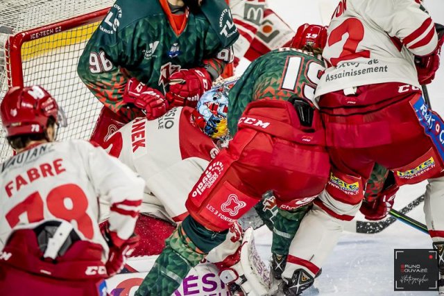 Photo hockey match Cergy-Pontoise - Grenoble  le 25/03/2023