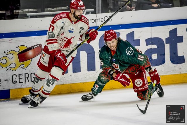 Photo hockey match Cergy-Pontoise - Grenoble  le 25/03/2023