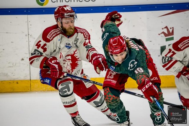 Photo hockey match Cergy-Pontoise - Grenoble  le 25/03/2023