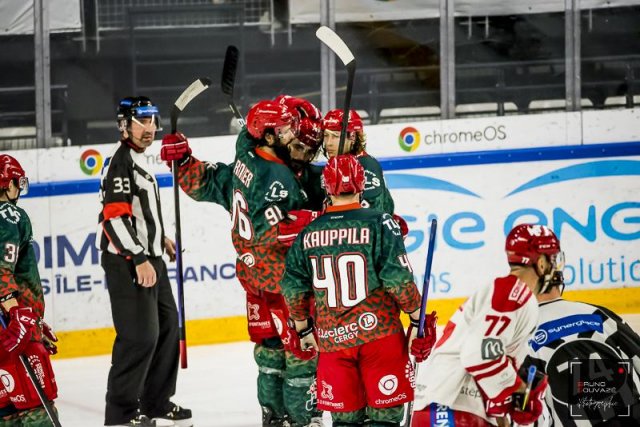 Photo hockey match Cergy-Pontoise - Grenoble  le 26/03/2023