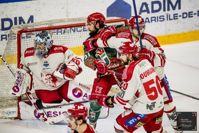 Photo hockey match Cergy-Pontoise - Grenoble  le 26/03/2023
