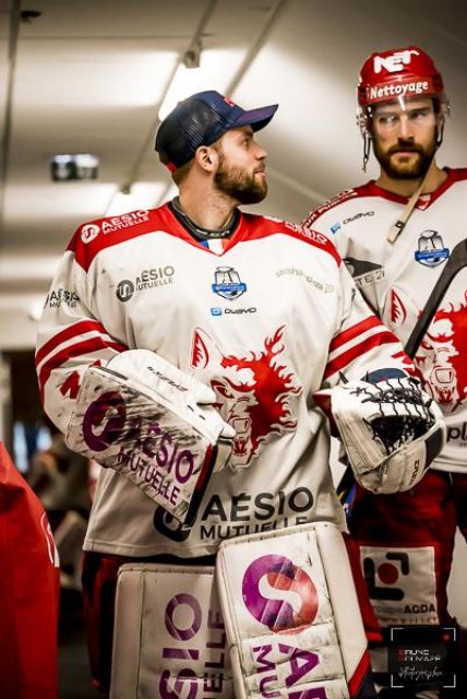 Photo hockey match Cergy-Pontoise - Grenoble  le 26/03/2023
