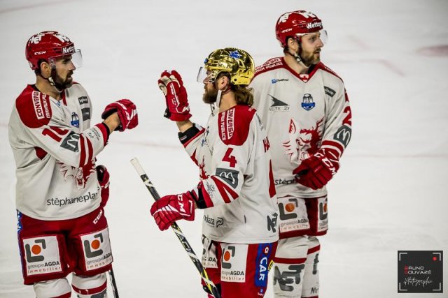 Photo hockey match Cergy-Pontoise - Grenoble  le 26/03/2023