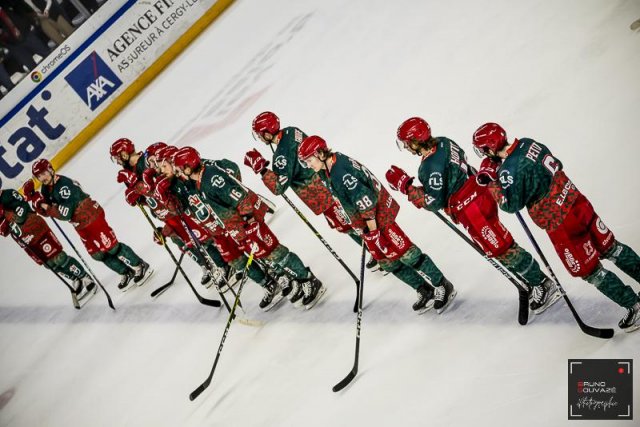 Photo hockey match Cergy-Pontoise - Grenoble  le 26/03/2023