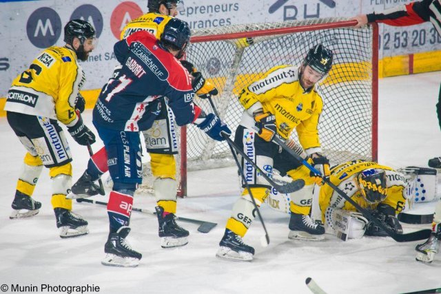Photo hockey match Angers  - Rouen le 25/03/2023