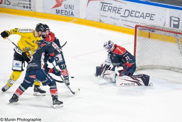 Photo hockey match Angers  - Rouen le 25/03/2023