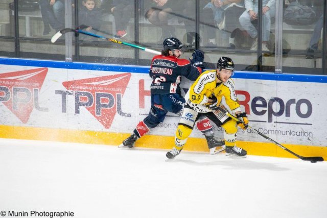 Photo hockey match Angers  - Rouen le 25/03/2023