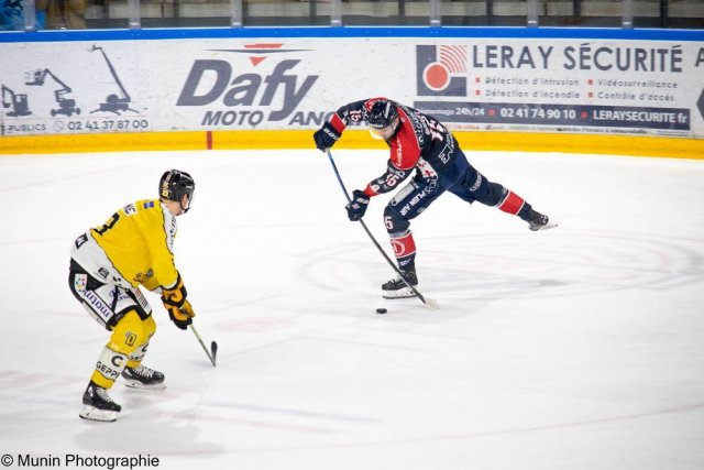 Photo hockey match Angers  - Rouen le 25/03/2023