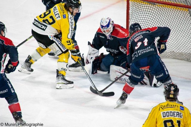 Photo hockey match Angers  - Rouen le 25/03/2023