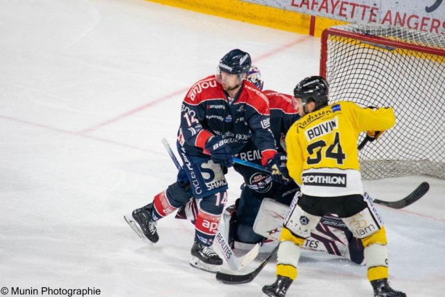 Photo hockey match Angers  - Rouen le 25/03/2023