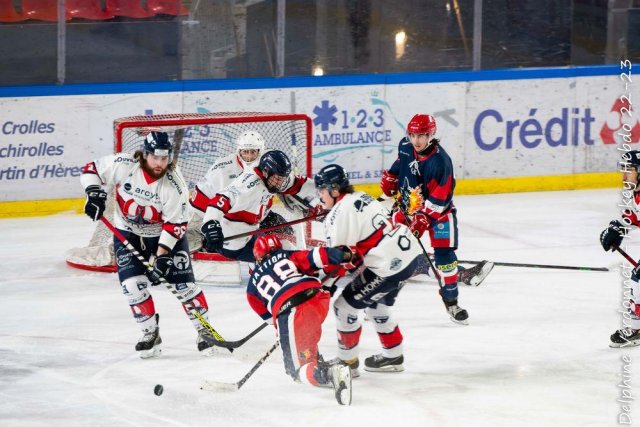 Photo hockey reportage U20 Grenoble file en finale avec facilité