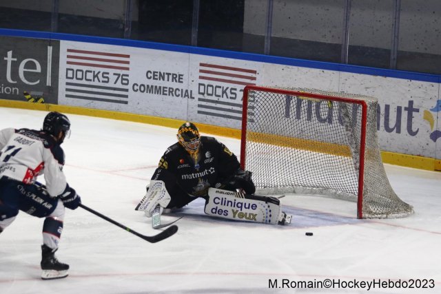 Photo hockey match Rouen - Angers  le 29/03/2023