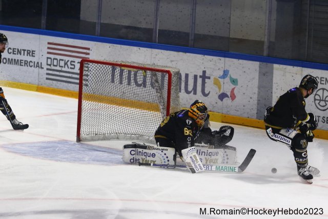 Photo hockey match Rouen - Angers  le 29/03/2023