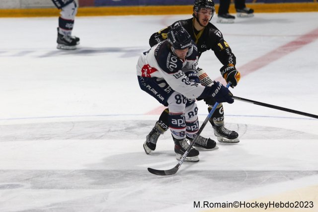Photo hockey match Rouen - Angers  le 29/03/2023