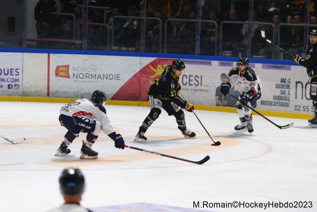 Photo hockey match Rouen - Angers  le 29/03/2023