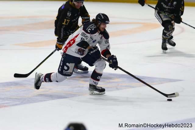 Photo hockey match Rouen - Angers  le 29/03/2023