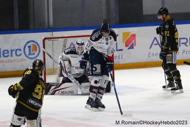 Photo hockey match Rouen - Angers  le 29/03/2023