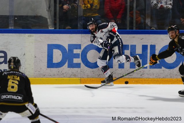 Photo hockey match Rouen - Angers  le 29/03/2023