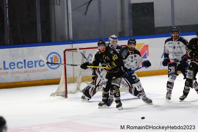 Photo hockey match Rouen - Angers  le 29/03/2023