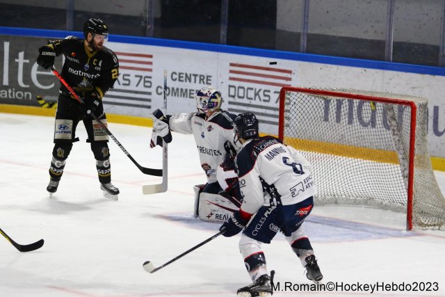 Photo hockey match Rouen - Angers  le 29/03/2023
