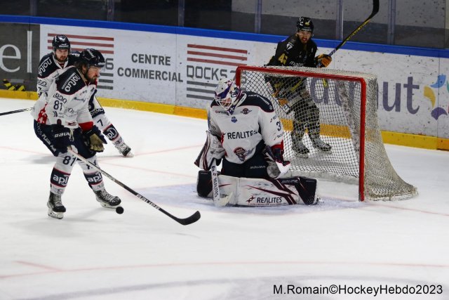Photo hockey match Rouen - Angers  le 29/03/2023