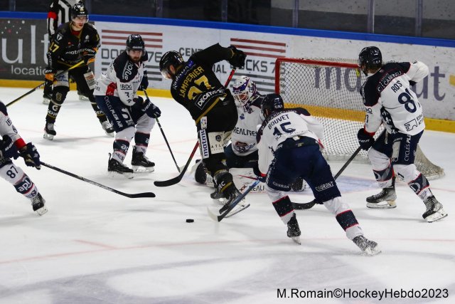 Photo hockey match Rouen - Angers  le 29/03/2023