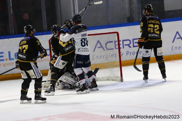 Photo hockey match Rouen - Angers  le 29/03/2023