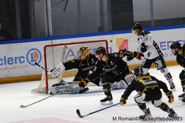 Photo hockey match Rouen - Angers  le 29/03/2023