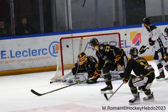 Photo hockey match Rouen - Angers  le 29/03/2023