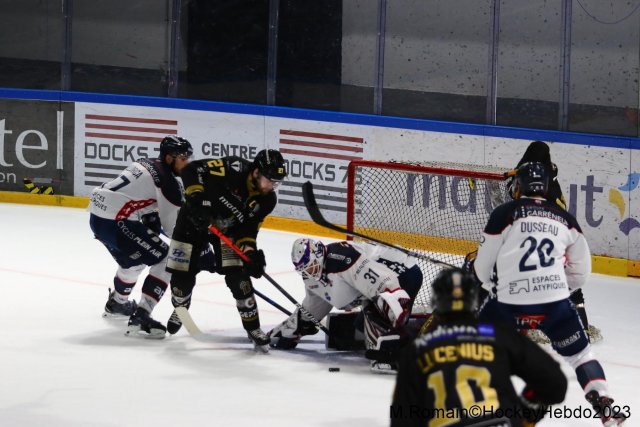 Photo hockey match Rouen - Angers  le 29/03/2023