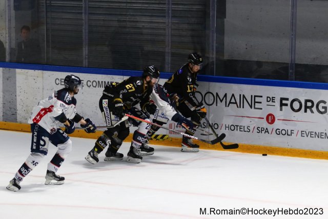 Photo hockey match Rouen - Angers  le 29/03/2023