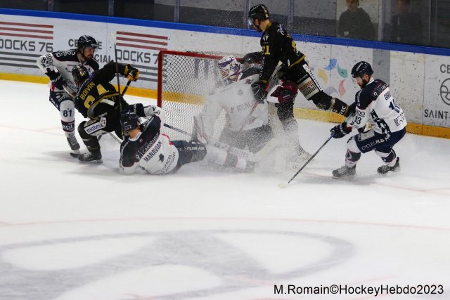Photo hockey match Rouen - Angers  le 29/03/2023